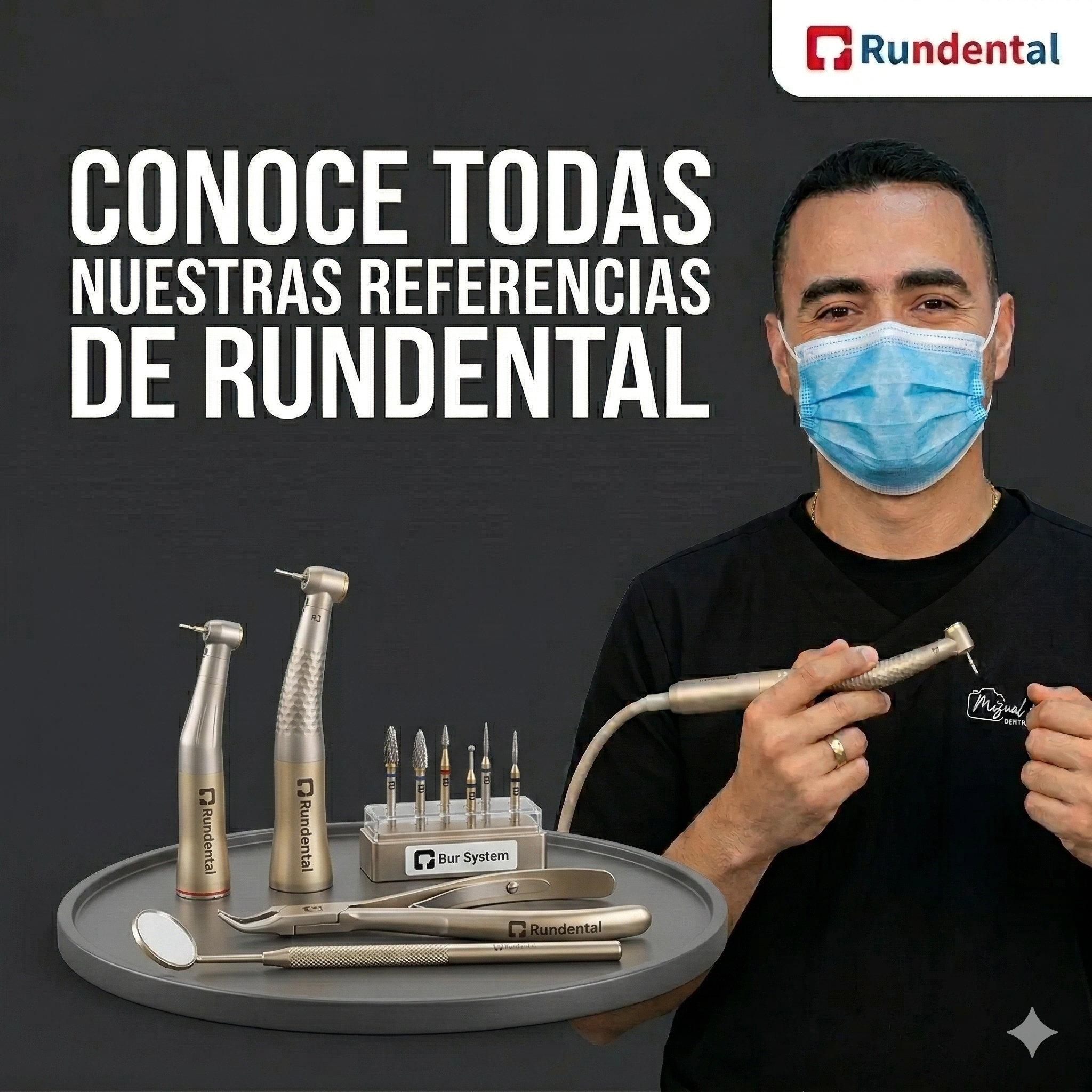 Piezas de mano Rundental | Turbinas dentales en Colombia
