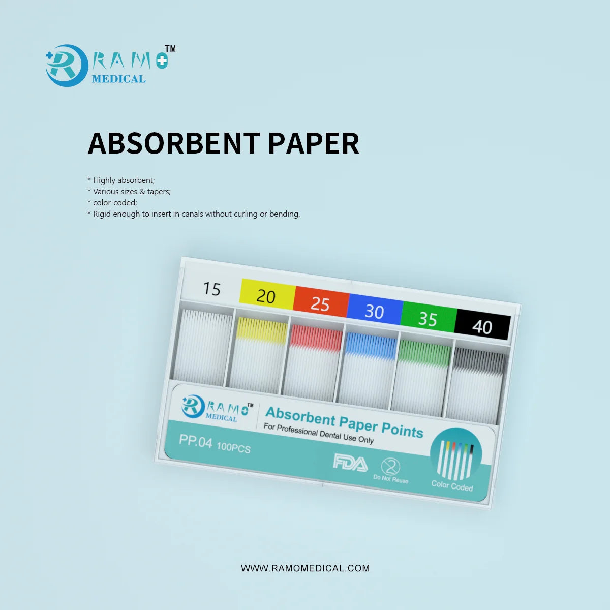 PUNTAS DE PAPEL - CAJA X 60 UNDS