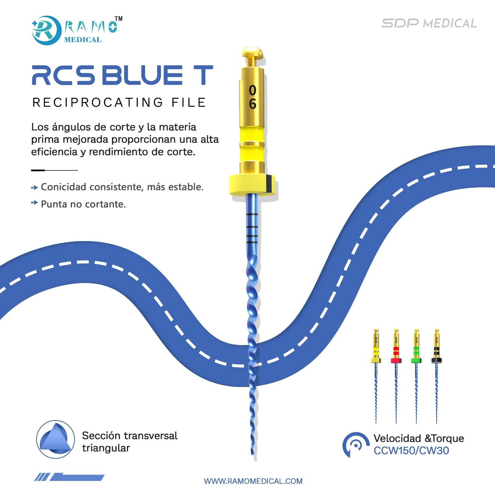 LIMA RECIPROCANTE - BLISTER X 3 UND