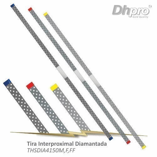 KIT SURTIDO TIRA INTERPROXIMAL DIAMANTADA X 6 UNIDADES