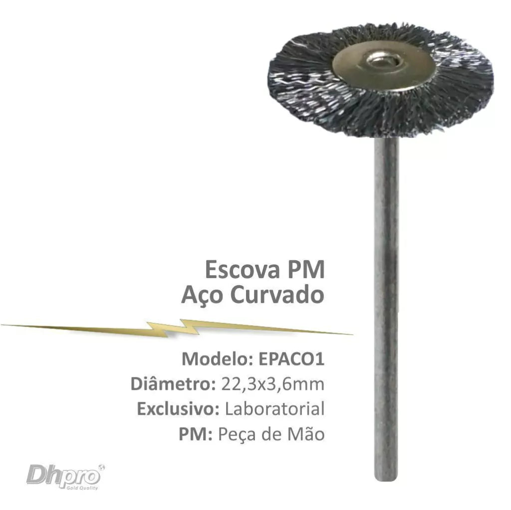 Cepillo Metálico para Limpiar Instrumental